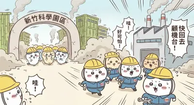 地震後工程師趕回科學園區