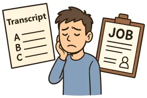 transcript and offer