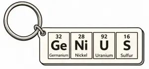 Genius Key Chain