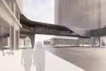 新竹市慈雲路空中行人步道橋工程